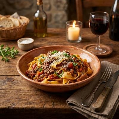 Pappardelle Al Ragu